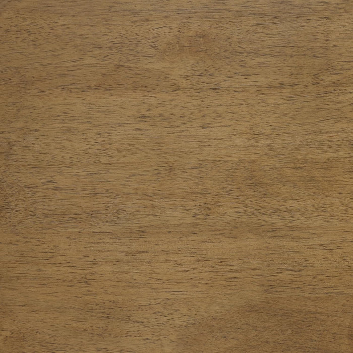 OSP Home Furnishings Deluxe Wood Banker'S Desk Chair with Padded Seat, Adjustable Height and Locking Tilt, Fruitwood Finish and Black Vinyl