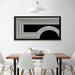 Canvas Art Wall Decor Modern Line Art Prints Black and White Abstract Art Print Painting Modern Artwork Decorations for Living Room Pictures for Bedroom Office Home Wall Decor 24 X 48 in with Framed