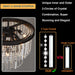 Crystal Chandelier Lighting Oil Rubbed Bronze Ceiling