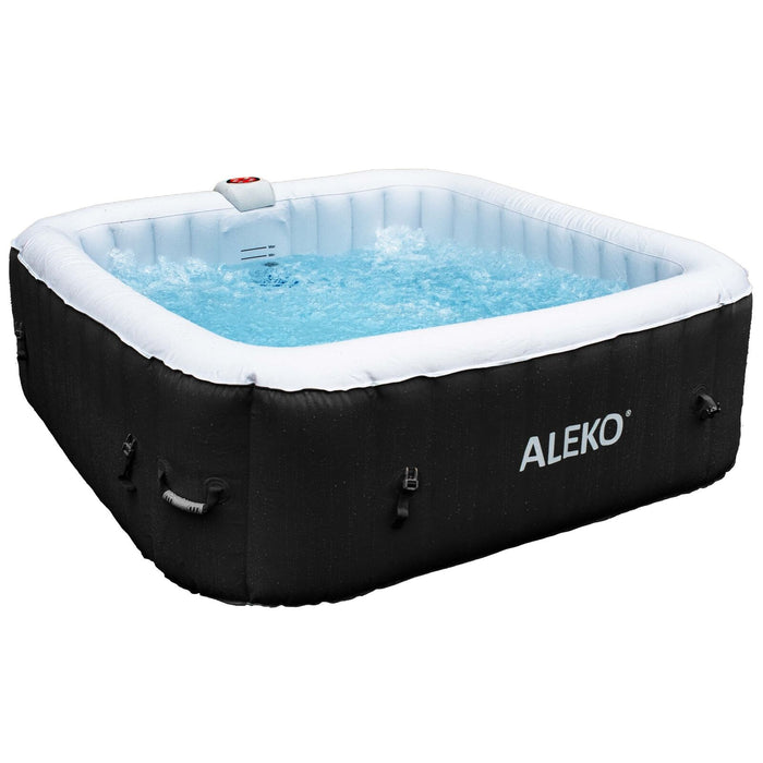 ALEKO Inflatable Improved Version 6 Prs Hot Tub 250 Gallon up to 130 Bubble Jets