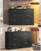 6-Drawer Dresser, Chest of Drawers, 46.9 X 15.8 X 30.7 Inches