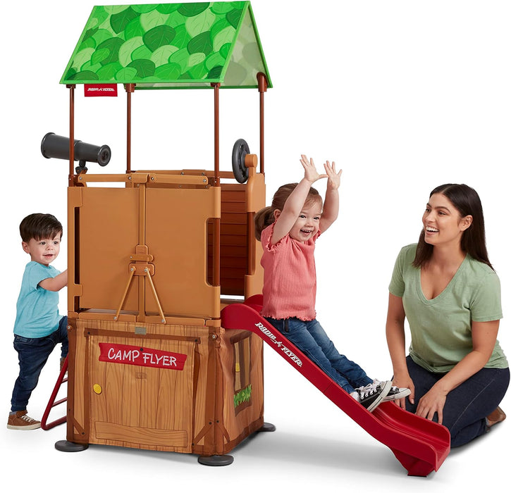 Play & Fold Awaytreehouse, Toddler Climber, Kids Playhouse for Ages 2-5