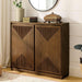 39" Small Sideboard Buffet Cabinet,Narrow Entryway Storage Cabinet
