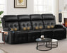 Recliner Sofa, Massage Reclining Sofa 4 Seater Sets Heavy Weight Capacity, RV Loveseat Clearance with Storage, Cup Holders, Wall Hugger Couches for Living Room