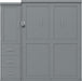Full Grey Murphy Bed With UltraSpaceStorage Contemporary