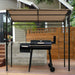 7 Feet Grill Gazebo with Serving Shelf and Storage Hooks