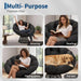 Papasan Chair 40 Inch All Black Ergonomic Comfortable