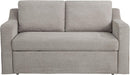 Full Size Slipcovered Convertible Sleeper Sofa Comfortably