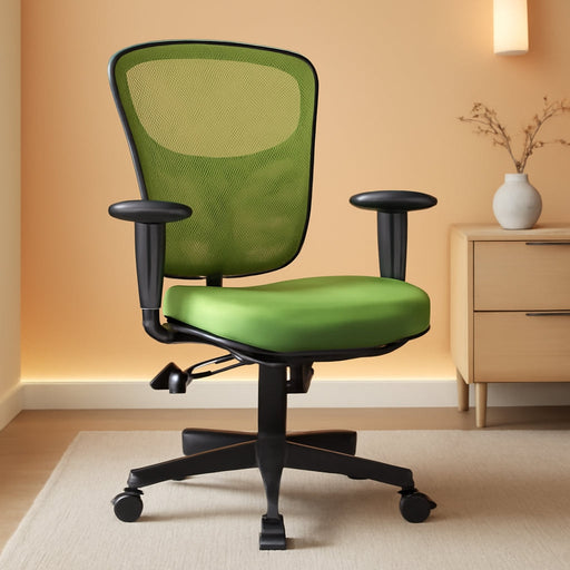 Articulate Ergonomic Mesh Office Chair in Green
