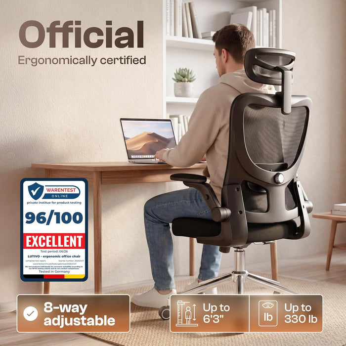 Bravo Ergonomic Office Chair Mesh Back