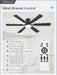 52 Inch Ceiling Fan with Lights, APP & Remote Control, Flush Mount Low Profile Black Ceiling Fan, 3000-6000K Dimmable LED, Quiet Reversible Motor, 6 Blades, 6 Speeds, for Bedroom Living Room