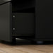 3 Drawer Dresser for Bedroom, Modern Chest of Drawers, Wooden Closet Storage Dresser Tower for Living Room, Black