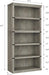 5 Tier Farmhouse Bookcase, 67.4" Tall Book Shelf with Storage