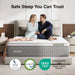 12 Inch XL Twin Mattress,Twin XL Gel Memory Foam Hybrid Mattress