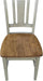 International Concepts San Remo Splatback Chair, Distressed Hickory/Stone