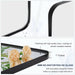 Black Bathroom Mirrors for over Sink, 24X32 Inch Matte Black Mirror for Bathroom, Rectangle Metal Vanity Mirror for Wall-Modern Clean Design with Superior Stainless Steel Frame