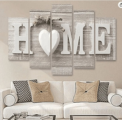 Home Decor 5 Pcs Wall Art for Living Room Home Decorations for Living Room Pictures for Bedroom Wall Decorations Canvas Wall Art for Living Room Home Wall Home Accessories