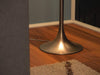 Stowe Floor Lamp with Antique Brass Finish, Modern Style, 61" Height, 19" Width, 19" Depth