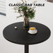 23.6'' round Pub Table Set of 4, Adjustable Height Cocktail Tables for Events, Swivel High Top Table for Bistro, Kitchen, Restraurant, Indoor & Outdoor, Black