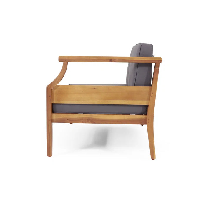 Trishul Acacia 5 - Person Modular Patio Conversation Sets with Cushions