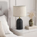 Table Lamps Set of 2, Resin Bedside Lamps for Living Room Bedroom