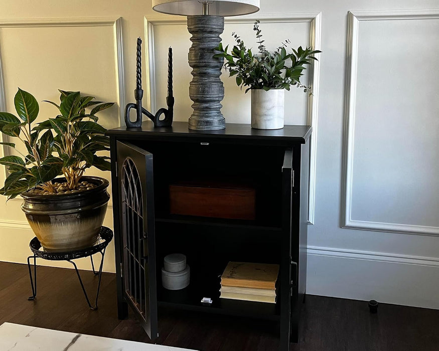 Small Solid Wood Hallway Storage Solutions Cabinet