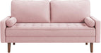 Modern Pink Couch for Small Spaces