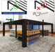18 Inch Queen Platform Bed Frame - 3500 Lbs Heavy Duty Metal Mattress Foundation with Safe Rounded Corners & Recessed Legs, Non-Slip Mattress Retainers, Noise Free, No Box Spring Needed