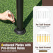 Patio Gazebo 10'X13', Outdoor Heavy Duty Party Tent Shelter with Double Roofs, Mosquito Nettings and Privacy Screens for Backyard, Garden, Lawn, Khaki