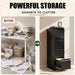 4 Drawer File Cabinet for Home Office, Vertical Filing Cabinet