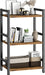 Narrow Bookshelf With Industrial Grade Steel Construction