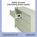Alpine 6-Drawer Double Dresser, Sage