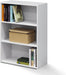 Wright 3-Shelf Bookcase, Soft White