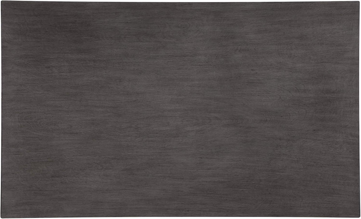 Bridson Modern 6 Piece Dining Set, Includes Dining Table, 4 Chairs & Bench, Gray