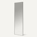 Full Length Floor Mirror, 64" X 21" X 0.55", Black