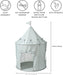Kids Play Tent - Sustainable Recycled Fabric – Fun Spacious Childs Playhouse for Indoor Games for Boys & Girls - Durable Fort Pop up House for Toddlers & Children Age 3-10 - Gingham Blue