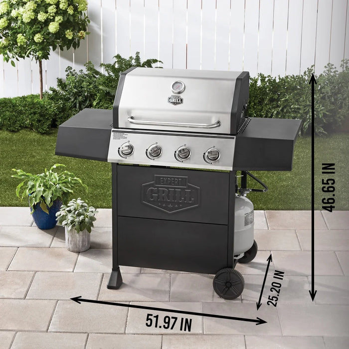 4 Burner Propane Gas Grill