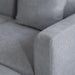 Luxury L-Shaped Upholstery Convertible Modular Sectional Sofa, Contemporary Reversible Couch with Chaise Lounge for Living Room, Apartment, Linen-Like Grey