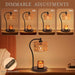 Candle Warmer Lamp, Rattan Candle Heater with 2 Light Bulbs, Dimmable and Timer Melt Warmer for Scented Jar Candles Aromatic Holders for Home Room,Bedroom Living Room
