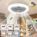 Smart 3-In-1 Ceiling Fan with Remote Control Lighting Lamp E27 Converter Base 85-265V Lighting Base for Bedroom and Living Room