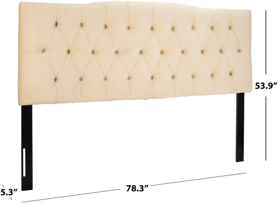 Home Axel Modern Buckwheat Tufted Headboard, King