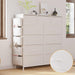 White Dresser with 11 Drawers