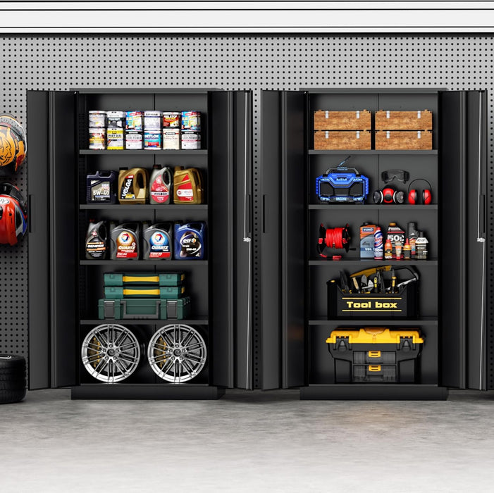 72 Inches HeavyDuty Metal Storage Lockable Cabinet