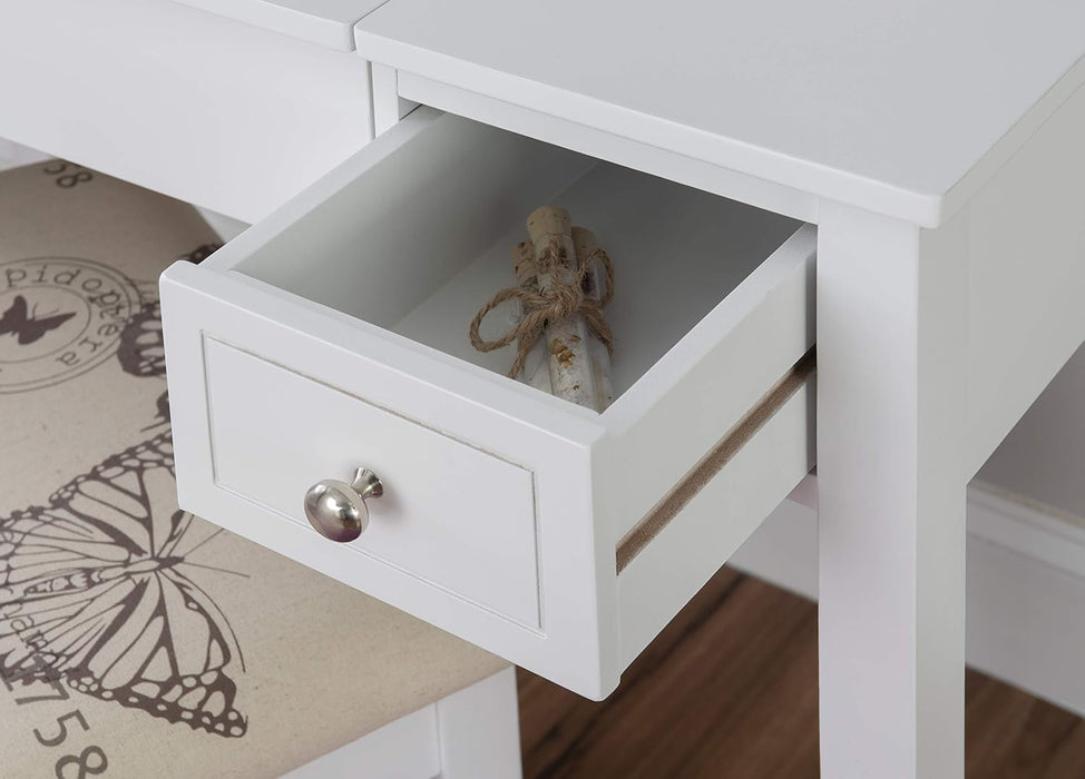 Vanity Set White