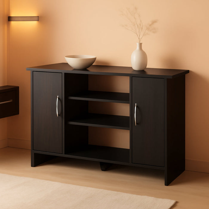 Econ TV Stand Entertainment Center, Espresso