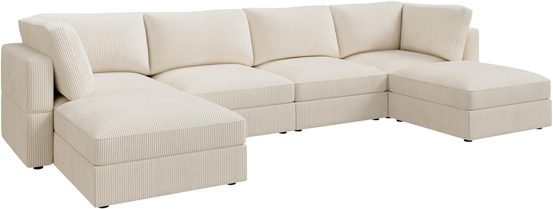  Modular Sectional Sofa with Storage Chaise