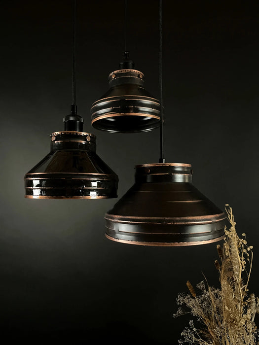 Industrial Light Modern Copper Lamp Patina Light Fixture