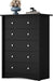 Tall Dresser for Bedroom, Modern Dressers with 5 Drawer
