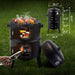 Charcoal Smoker BBQ Grill 3In1 Outdoor Vertical Smokers Portable Meat Cooker