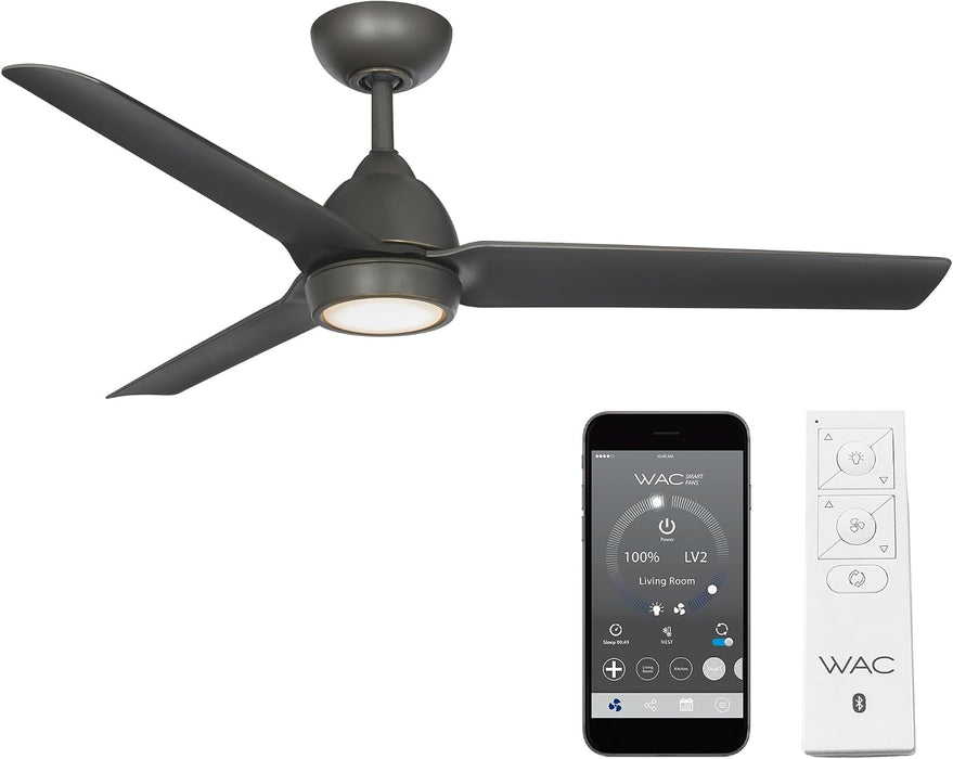 Premium 54 Inch Outdoor Ceiling Fan With Remote Led